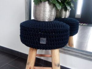 Stolicka tmave modra